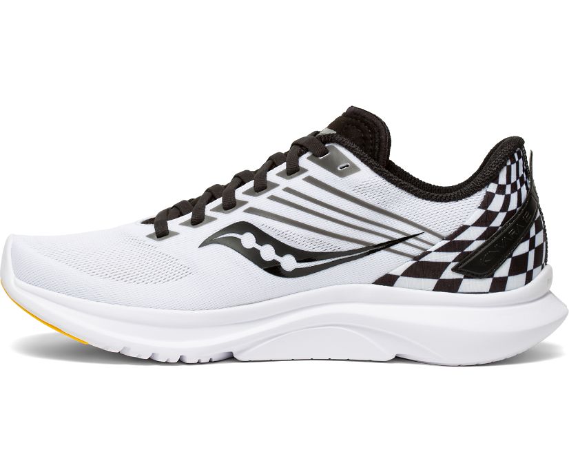 Saucony Kinvara 12 Women's Running Shoes White / Black | Canada 174KORI